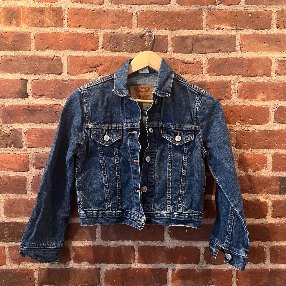 Vintage Levi’s Dark Wash Jean Jacket